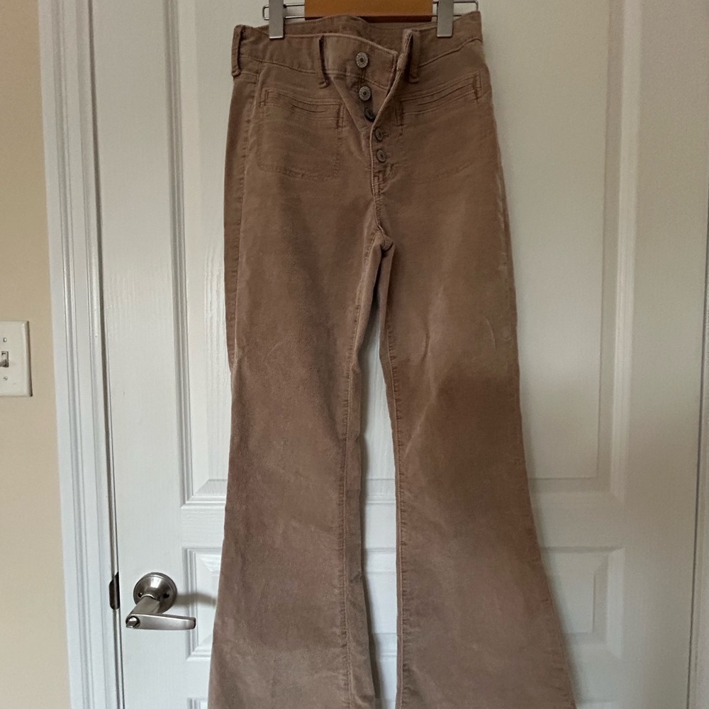 American Eagle Corduroy Flare Pants